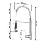 Torneira Gourmet Luxo Genebra Monocomando Cobre Cromado Golde