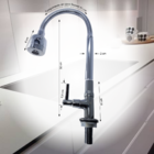 Torneira Gourmet Mesa/ Bancada Cozinha Del Metais Exclusiva