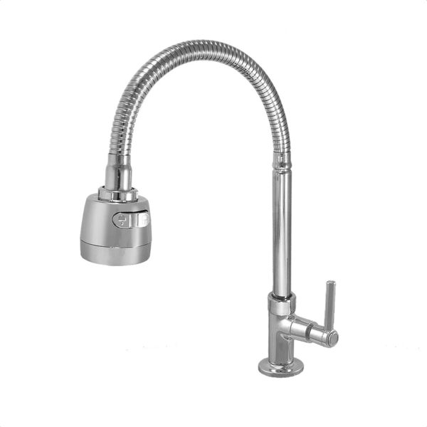 Torneira Gourmet Mesa Bica Prata - (ef)