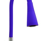 Torneira Gourmet Mesa Color Azul Flexível 2 Jatos Via Flix