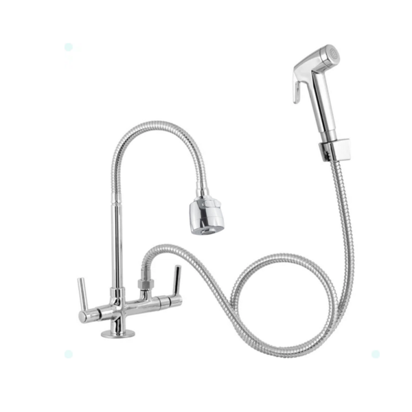 Torneira Gourmet Mesa Ducha Gatilho 120cm Flexível Casagrande