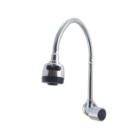 Torneira Gourmet Metal Inox Flexível Pia Cozinha Parede Luxo