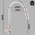 Torneira Gourmet Misturador Monocomando Cozinha Com Mangueira