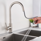 Torneira Gourmet Misturador Monocomando Cozinha Com Mangueira