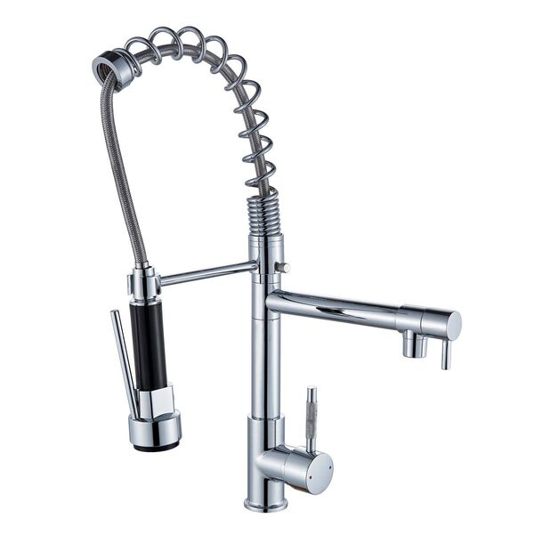 Torneira Gourmet Monocomando Cozinha Alto Padrão Com Ducha Ex