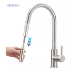 Torneira Gourmet Monocomando Escovada Inox