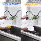 Torneira Gourmet Monocomando Extensível Escovada