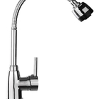 Torneira Gourmet Monocomando Flexível Cozinha Cromada/preta