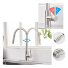 Torneira Gourmet Monocomando Inox Ducha Extensível