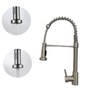 Torneira Gourmet Monocomando Premium Escovada