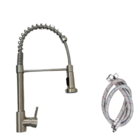 Torneira Gourmet Monocomando Premium Escovada