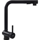 Torneira Gourmet Monocomando Preta Extensível Preta