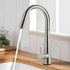 Torneira Gourmet Monocomando Pull Down 360 Cozinha Escovada