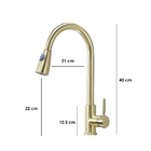 Torneira Gourmet Monocomando Pull Down Extensivel Cozinha