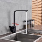 Torneira Gourmet Monocomando Slim L Inox 304 Preto