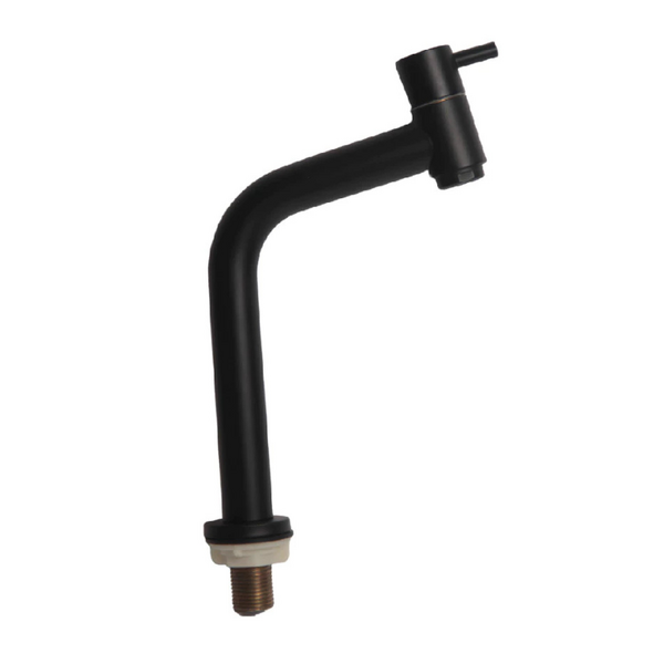 Torneira Gourmet Para Banheiro Preta Alta Domum