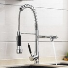 Torneira Gourmet Para Cozinha Com Spray E Torneira Individual