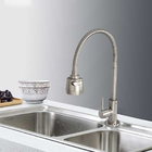 Torneira Gourmet Para Cozinha Mesa Aço Escovado 3430