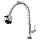 Torneira Gourmet Para Cozinha Mesa Luxo Bico Preto Com Mola 3