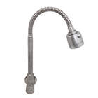 Torneira Gourmet Para Cozinha Parede Aço Escovado 3396