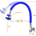 Torneira Gourmet Parede Emborrachada Azul