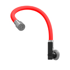 Torneira Gourmet Parede Emborrachada Vermelho Quadr 02 Jatos