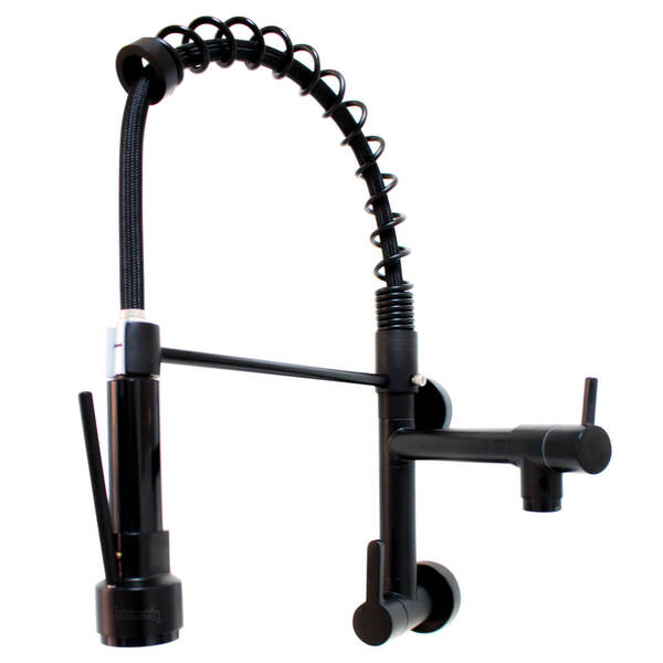 Torneira Gourmet Parede New Deluxe Black 3337