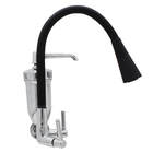 Torneira Gourmet Parede Tubo Cone Black Com Filtro 3521