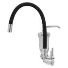 Torneira Gourmet Parede Tubo Flexível Black Com Filtro 3525