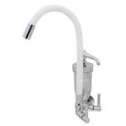 Torneira Gourmet Parede Tubo Flexível Branco Com Filtro 3530