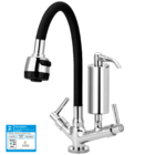 Torneira Gourmet Preta Filtro Slim Cozinha Mesa C51