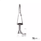 Torneira Gourmet Quadrada Em Metal Cozinha Flexível Parede