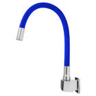Torneira Gourmet Tubo Azul Flexível Parede 3499