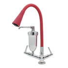 Torneira Gourmet Tubo Cone Vermelho De Mesa Com Filtro 3535