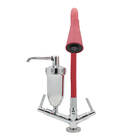 Torneira Gourmet Tubo Cone Vermelho De Mesa Com Filtro 3535