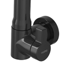 Torneira Hydra Hydramotion Flexível De Parede Preta - Único
