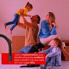 Torneira Hydra Hydramotion Flexível De Parede Preta - Único