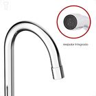 Torneira Incepa Lavatorio Mesa Bica Alta Eleven Cromada B5001