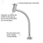 Torneira Incepa Lavatorio Mesa Bica Alta New Cromada B5001igc