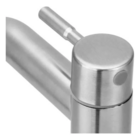 Torneira Inox 304 Bica Alta Mesa Banheiro Lavabo 1/4 Volta