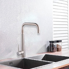 Torneira Inox Escovado De Cozinha Gourmet Monocomando Mesa En