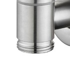 Torneira Inox Saída Máquina de Lavar Louças Roupas NOX13 Doan