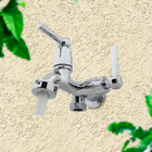 Torneira Jardim Tanque Máquina Cromada Duas Saídas 1/4 de Vol