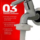 Torneira Kimetais 1028 C01 Tanque/jardim Parede 70mm 1/4v Alfa