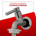 Torneira Kimetais 1028 C01 Tanque/jardim Parede 70mm 1/4v Alfa