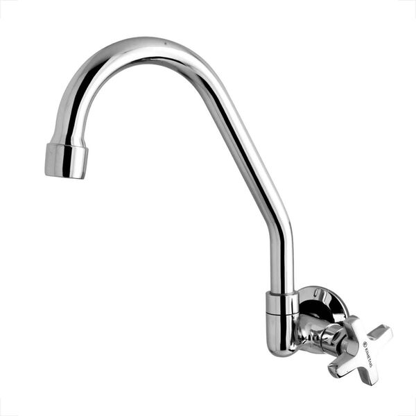 Torneira Kimetais 1068 C32 Cozinha Parede Bica Movel 1/4v Way