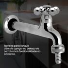 Torneira Kimetais 1133 C52 Tanque/jardim Parede 130mm 1/4v Cl