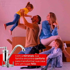 Torneira Kimetais 1169 C01 Cozinha Com Filtro Parede Bica Mov