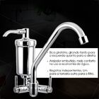 Torneira Kimetais 1169 C01 Cozinha Com Filtro Parede Bica Mov