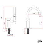 Torneira Kimetais 1170 -2274 Cle Automatica Lavatorio Mesa Bi
